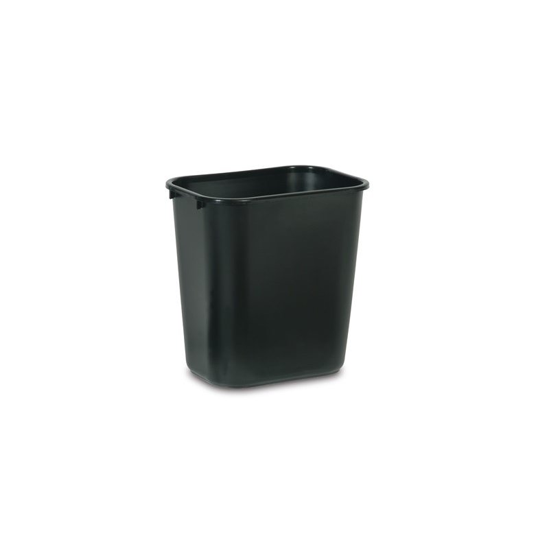 Rubbermaid FG295600BLA waste container Rectangular Black