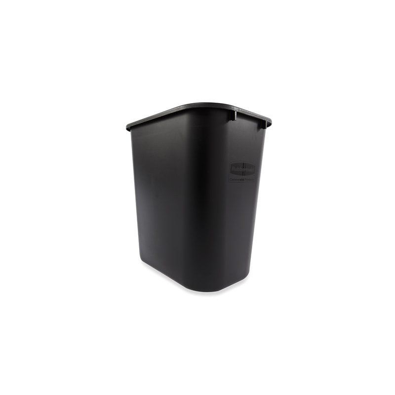 Rubbermaid FG295600BLA poubelle Rectangulaire Noir