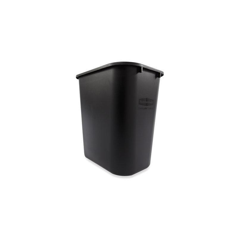 Rubbermaid FG295600BLA waste container Rectangular Black