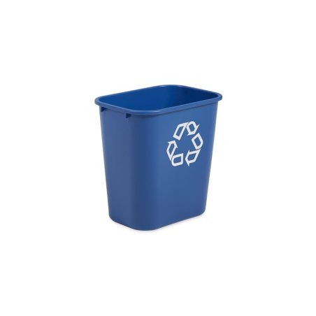 Rubbermaid FG295673BLUE poubelle Rectangulaire Bleu