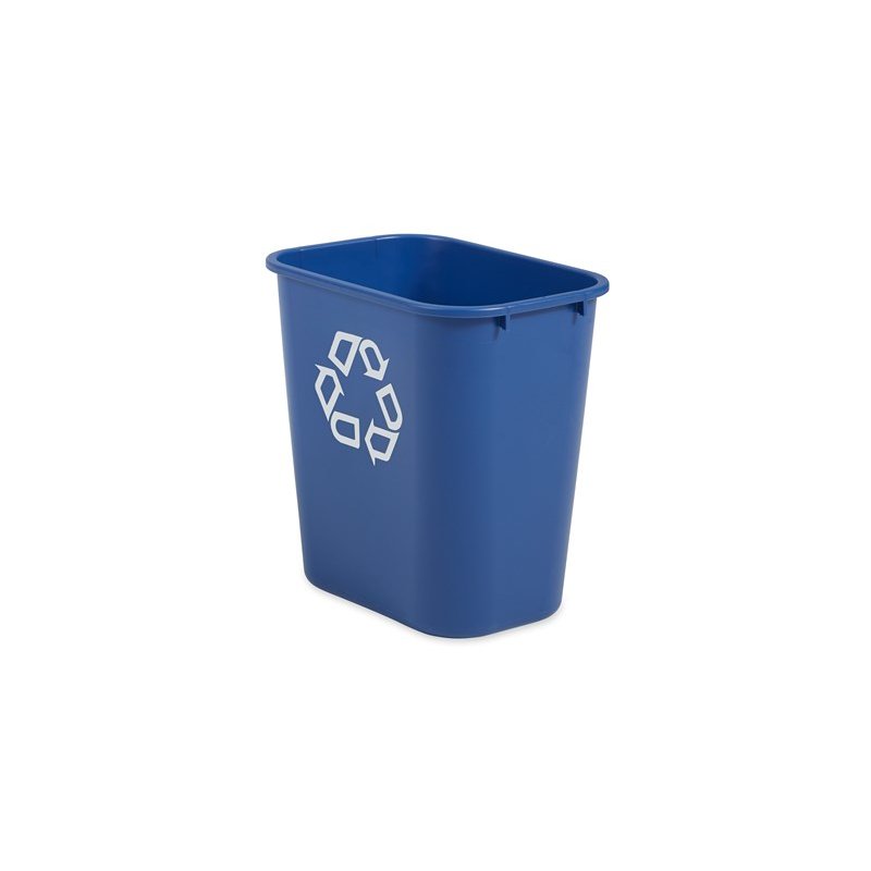 Rubbermaid FG295673BLUE poubelle Rectangulaire Bleu