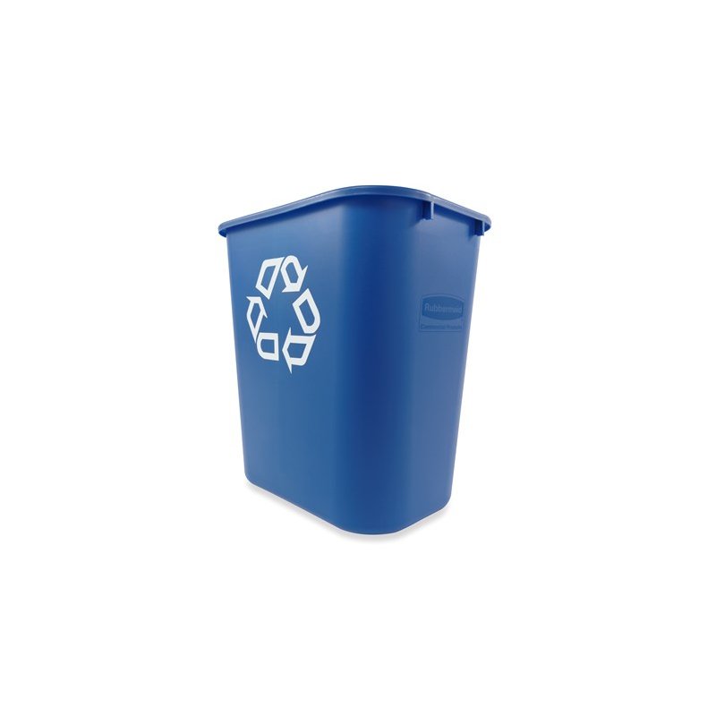 Rubbermaid FG295673BLUE poubelle Rectangulaire Bleu