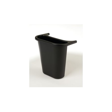 Rubbermaid FG295073BLA waste container Rectangular Black