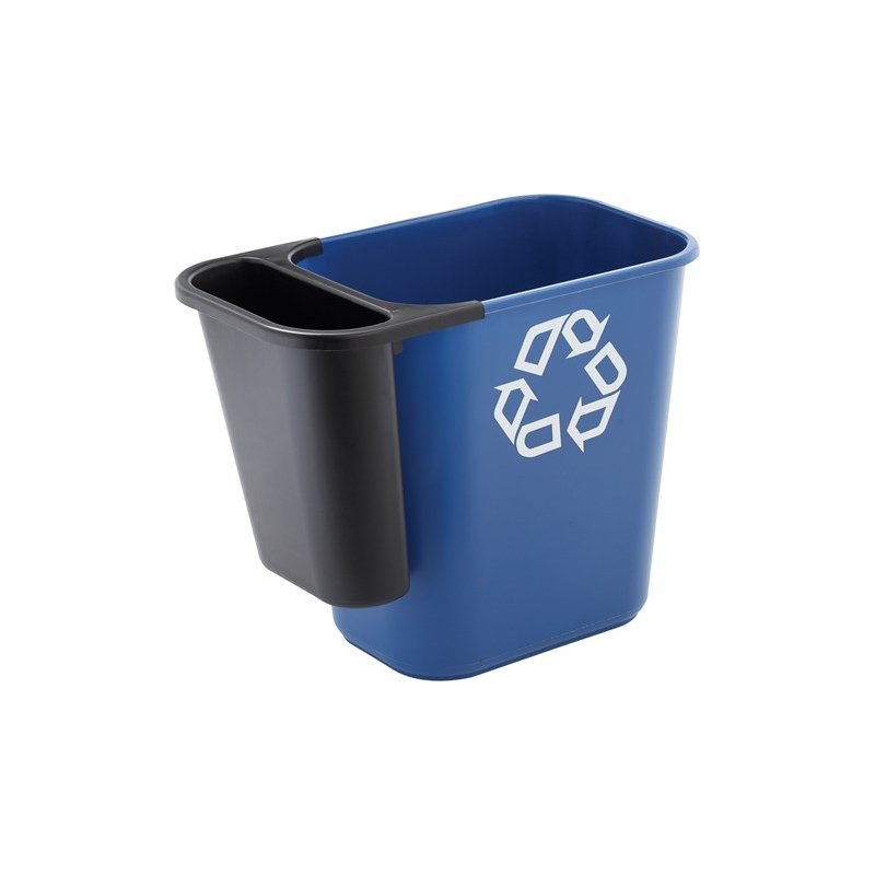 Rubbermaid FG295073BLA waste container Rectangular Black
