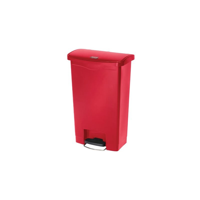 Rubbermaid 1883566 trash can 49 L Rectangular Plastic, Resin Red