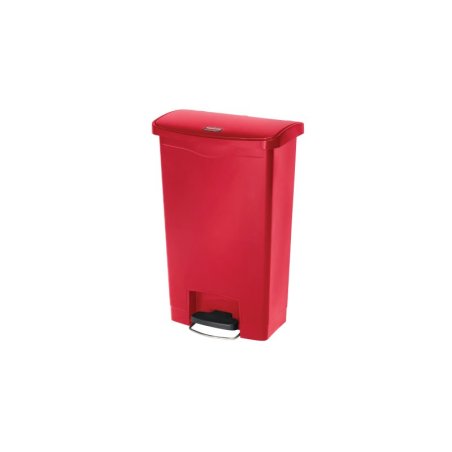 Rubbermaid 1883566 trash can 49 L Rectangular Plastic, Resin Red