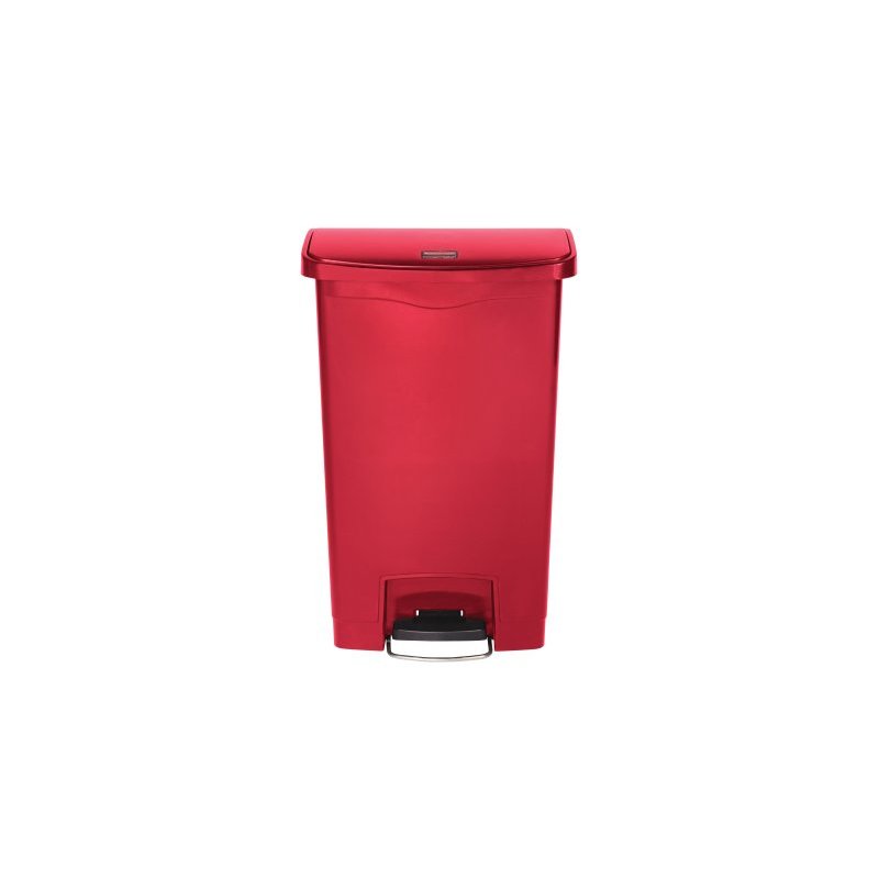 Rubbermaid 1883566 trash can 49 L Rectangular Plastic, Resin Red
