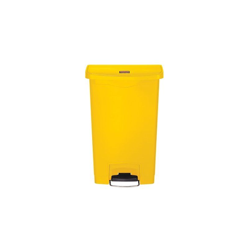 Rubbermaid 1883575 poubelle 49 L Rectangulaire Plastique, Résine Jaune