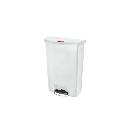 Rubbermaid 1883561 poubelle 90 L Rectangulaire Plastique, Résine Blanc
