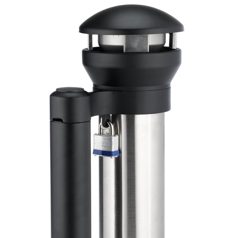 Rubbermaid Infinity 9W31 4.9 L Black, Stainless steel