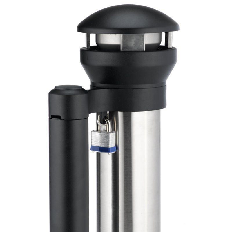 Rubbermaid Infinity 9W31 4,9 L Noir, Acier inoxydable