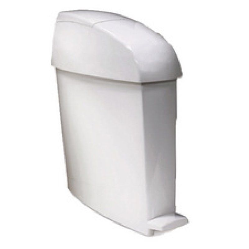 Rubbermaid Poubelle à pédale pour sanitaire, 12 litres