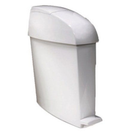 Rubbermaid Poubelle à pédale pour sanitaire, 12 litres