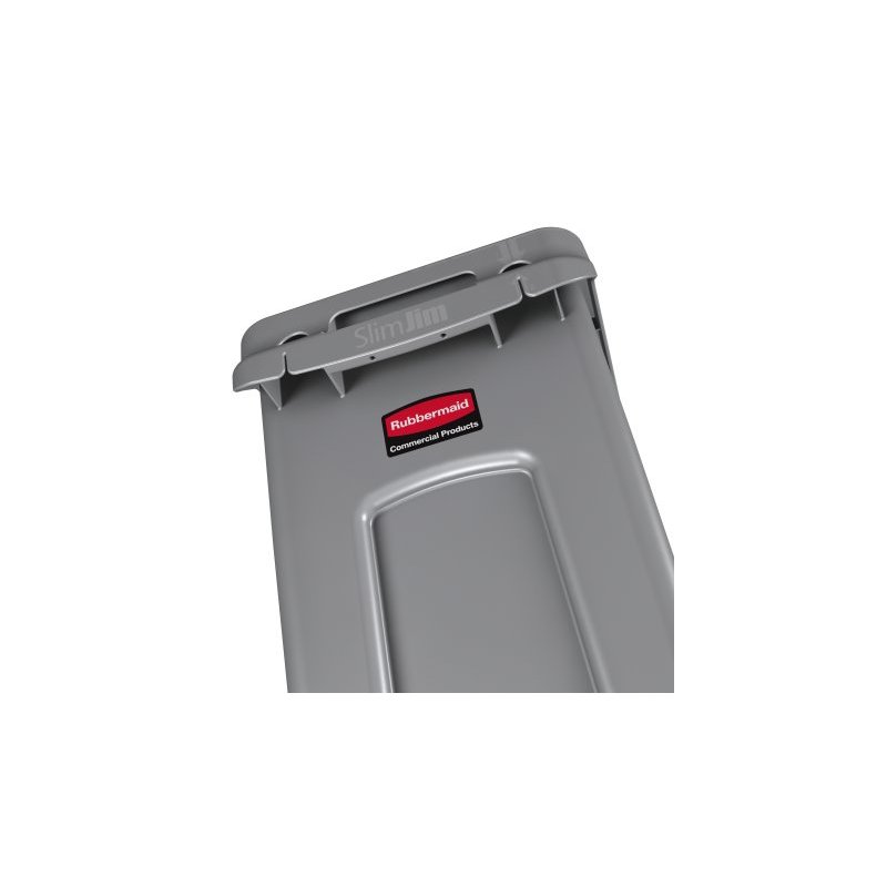 Rubbermaid FG354060GRAY waste container Rectangular Resin Grey