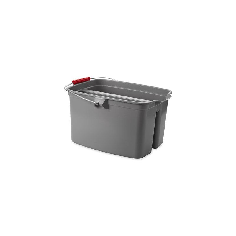 Rubbermaid FG262888GRAY mopping system/bucket Double tank Grey