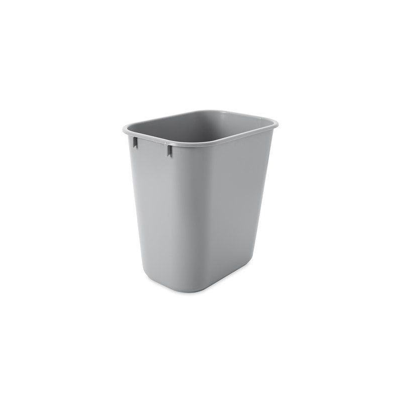 Rubbermaid FG295500GRAY poubelle Rond Plastique Gris
