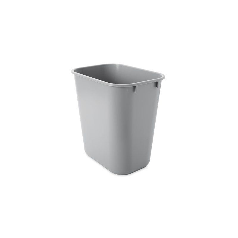 Rubbermaid FG295500GRAY poubelle Rond Plastique Gris