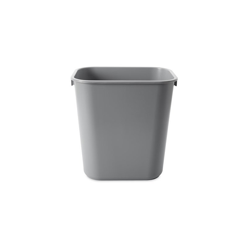 Rubbermaid WASTEBASKET SMALL 13 QT GRAY