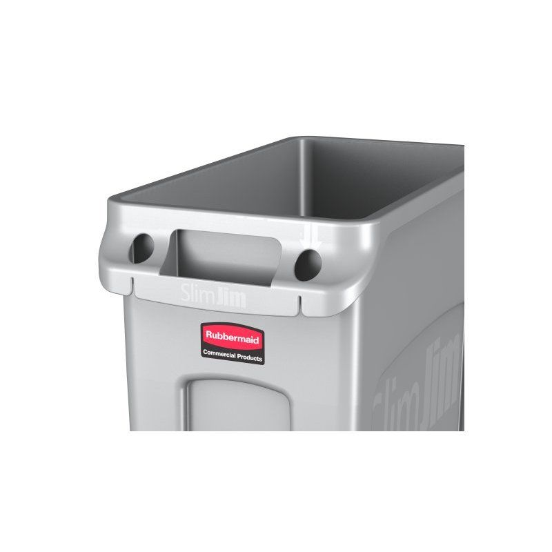 Rubbermaid 1971258 poubelle Rectangulaire Résine Gris