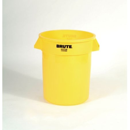 Rubbermaid 2620 BRUTE 75.7 L Round Linear low-density polyethylene (LLDPE) Yellow