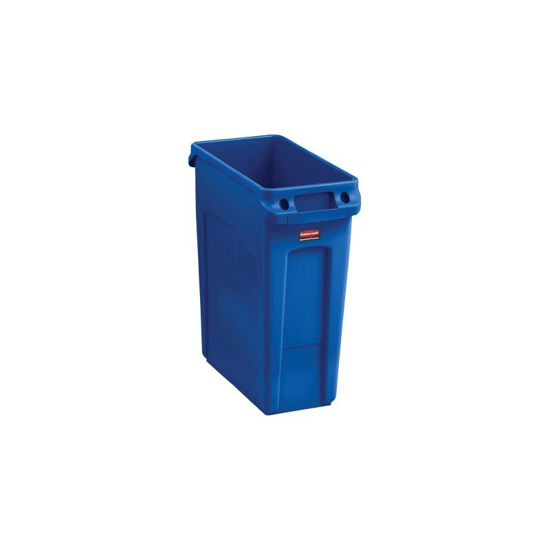 Rubbermaid 1971257 trash can 60 L Rectangular Resin Blue