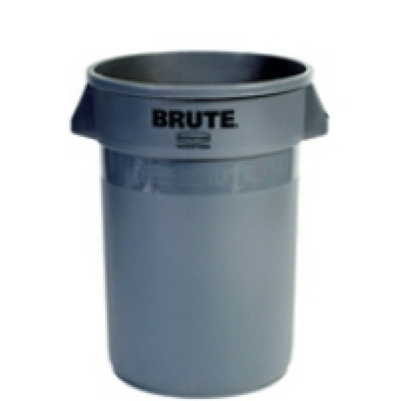 Rubbermaid 2632 BRUTE 121,1 L Rond Polyéthylène à basse densité linéaire Gris