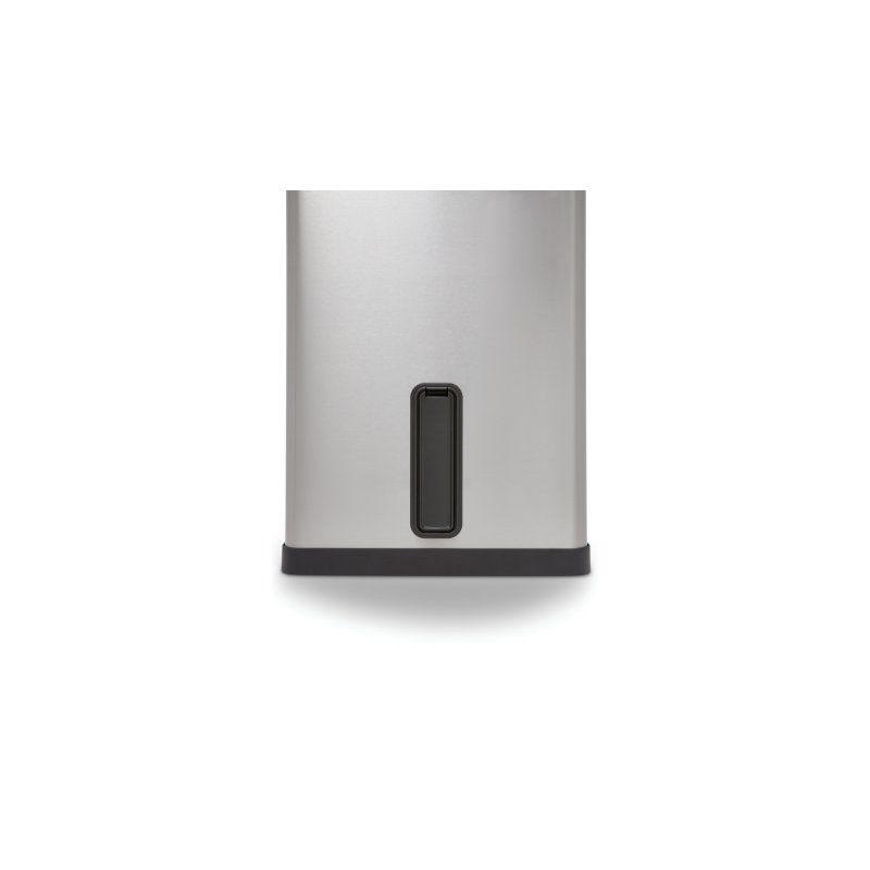 Rubbermaid 1901992 trash can 49 L Rectangular Metal, Plastic Black, Grey