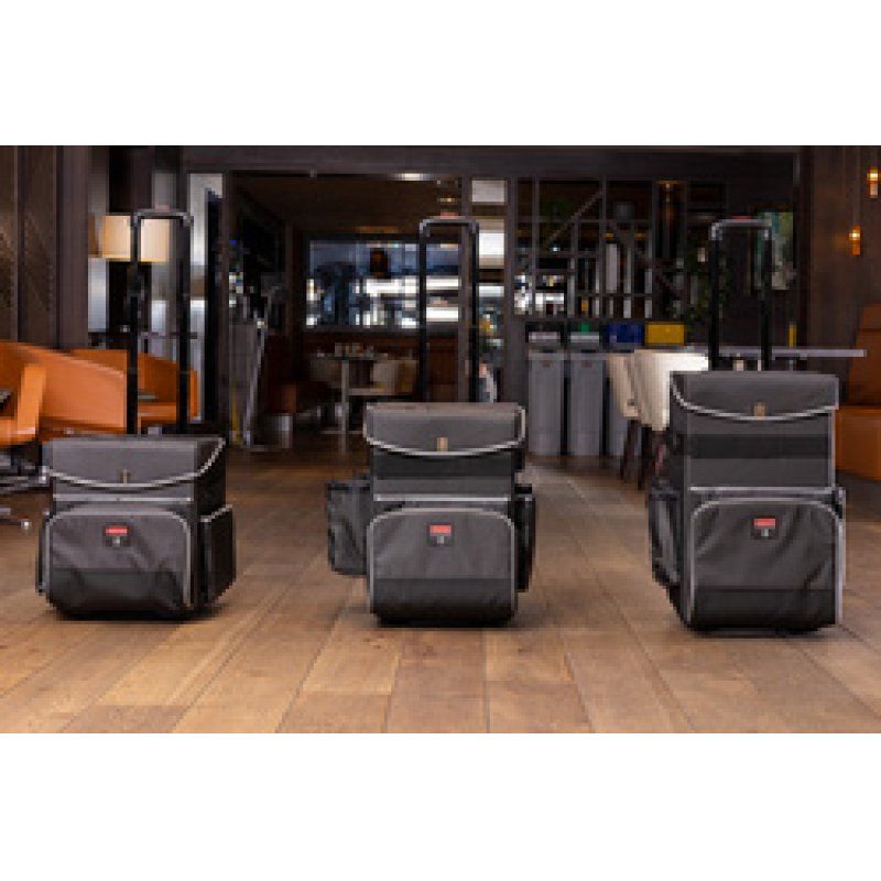 Rubbermaid Chariot polyvalent Quick Cart, moyen, gris