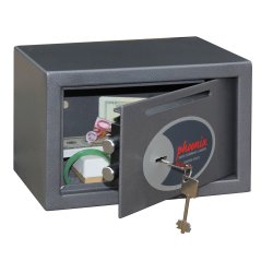 Phoenix Safe Co. Vela SS0801KD 10 L Steel Graphite