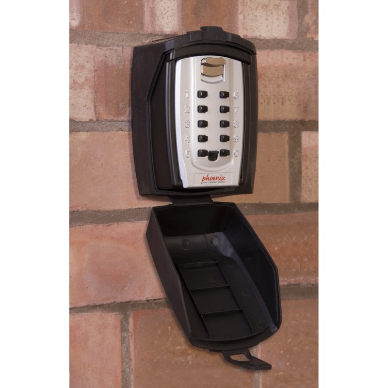 Phoenix Safe Co. KS0003C key cabinet/organizer Metal Black, Silver