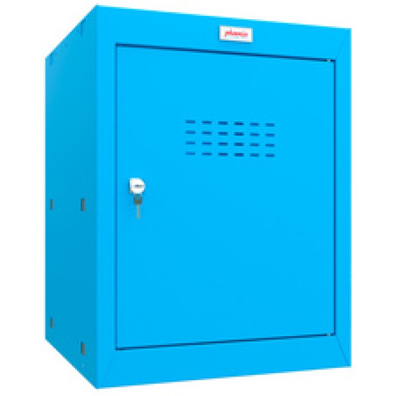 phoenix Casier cubique CL0544, serrure à clé, bleu