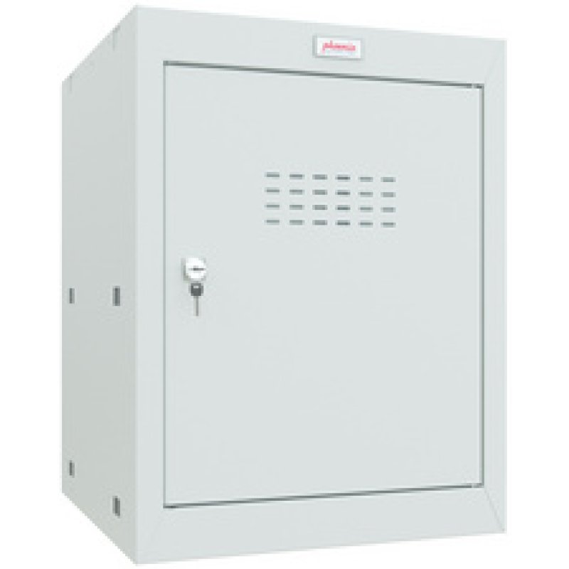 phoenix Casier cubique CL0544, serrure à clé, bleu