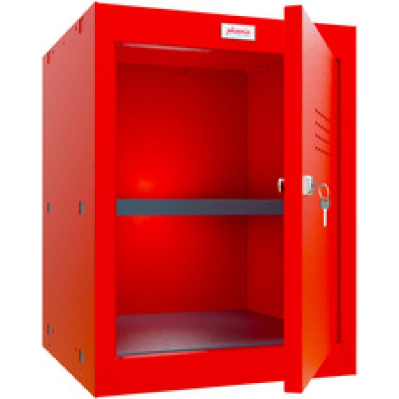 phoenix Casier cubique CL0544, serrure à clé, bleu