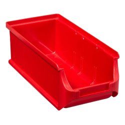 Allit ProfiPlus Box 2L Panier de rangement Rectangulaire Polypropylène (PP) Rouge