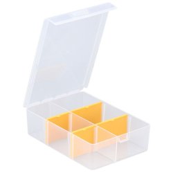 Allit EuroPlus Basic 11/2-4 Storage box Rectangular Polypropylene (PP) Transparent, Yellow