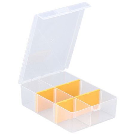 Allit EuroPlus Basic 11/2-4 Storage box Rectangular Polypropylene (PP) Transparent, Yellow