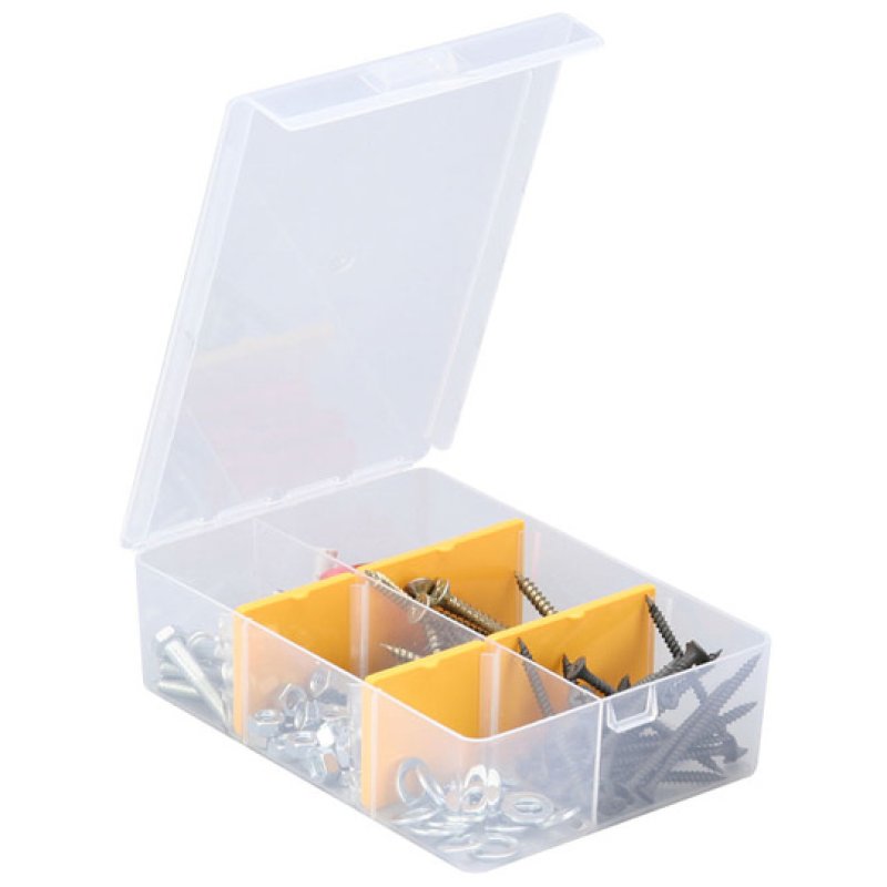 Allit EuroPlus Basic 11/2-4 Storage box Rectangular Polypropylene (PP) Transparent, Yellow