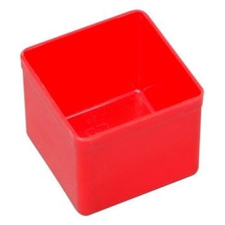 Allit EuroPlus Insert 45/1 Panier de rangement Carré Polystyrène Rouge