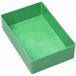 Allit EuroPlus Insert 63/4 Storage basket Rectangular Polystyrene Green