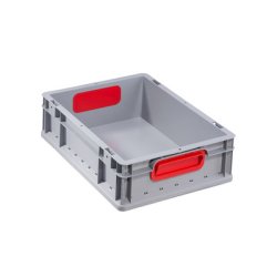 allit Bac de rangement ProfiPlus EuroBox 417, gris/rouge