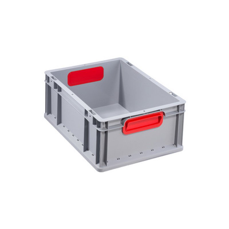 allit Bac de rangement ProfiPlus EuroBox 422, gris/rouge