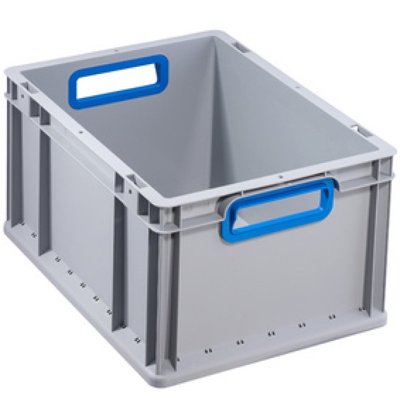 allit Bac de rangement ProfiPlus EuroBox 412, gris/bleu