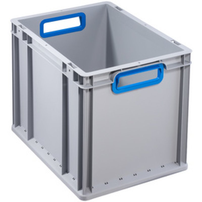 allit Bac de rangement ProfiPlus EuroBox 412, gris/bleu