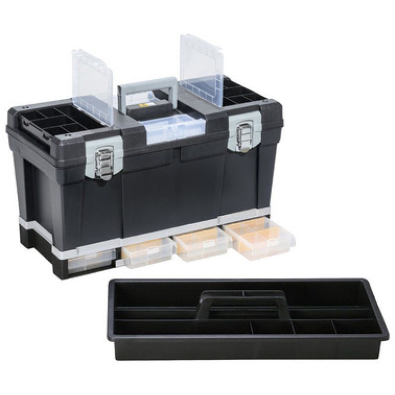 allit Boîte à outils McPlus Depot S 23, PP, noir