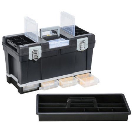 allit Boîte à outils McPlus Depot S 23, PP, noir