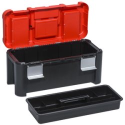 allit Boîte à outils McPlus Alu C 25, PP, rouge/noir