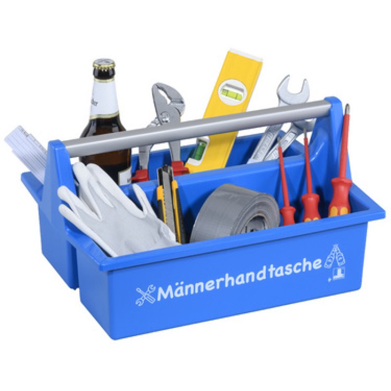 allit Tragekasten McPlus Carry "Männerhandtasche", blau