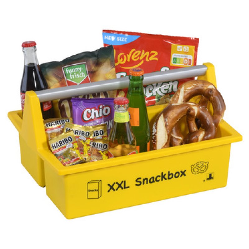 allit Tragekasten McPlus Carry "XXL Snackbox", gelb