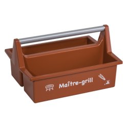 allit Caisse de transport McPlus Carry "Maître-grill", brun