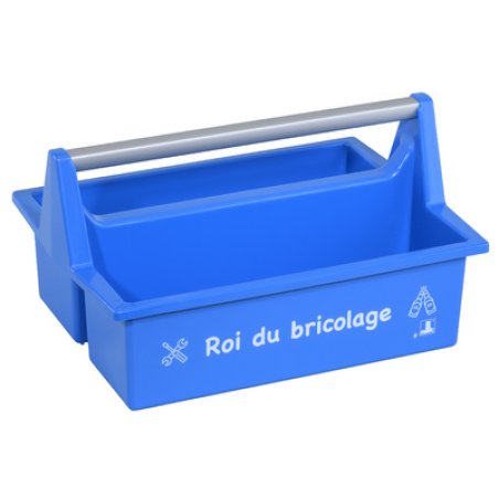 allit Caisse de transport McPlus Carry "Roi bricolage", bleu
